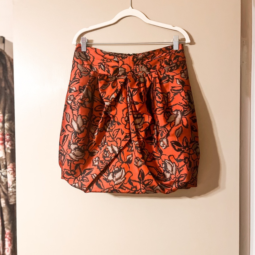 Anthropologie Eva Franco Y2K mini bubble skirt